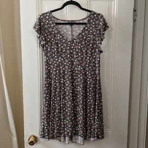 Floral mini dress
